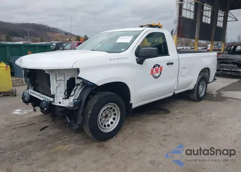2019 Chevrolet Silverado 1500 Work Truck z USA, uszkodzony, nr VIN 3GCNWAEH1KG268353